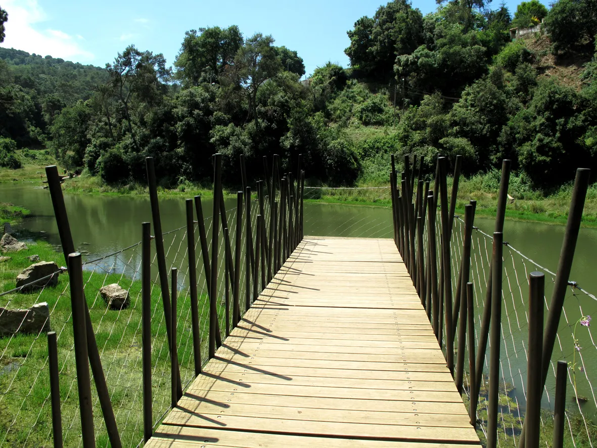 Pantano de vallvidrera Parque de Collserola