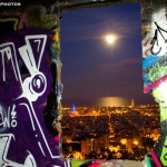 Vistas ventana bunker barcelona