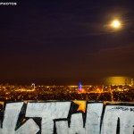 panoramica nocturna barcelona